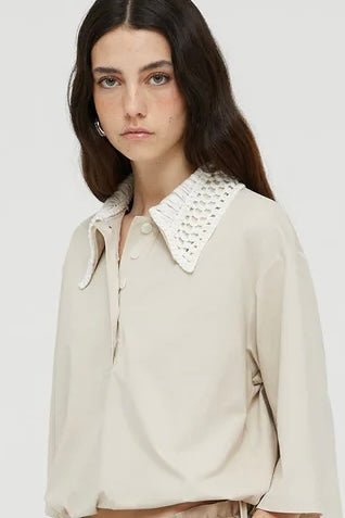 Polo Mauve - Isabelle Blanche - Orchid Boutique