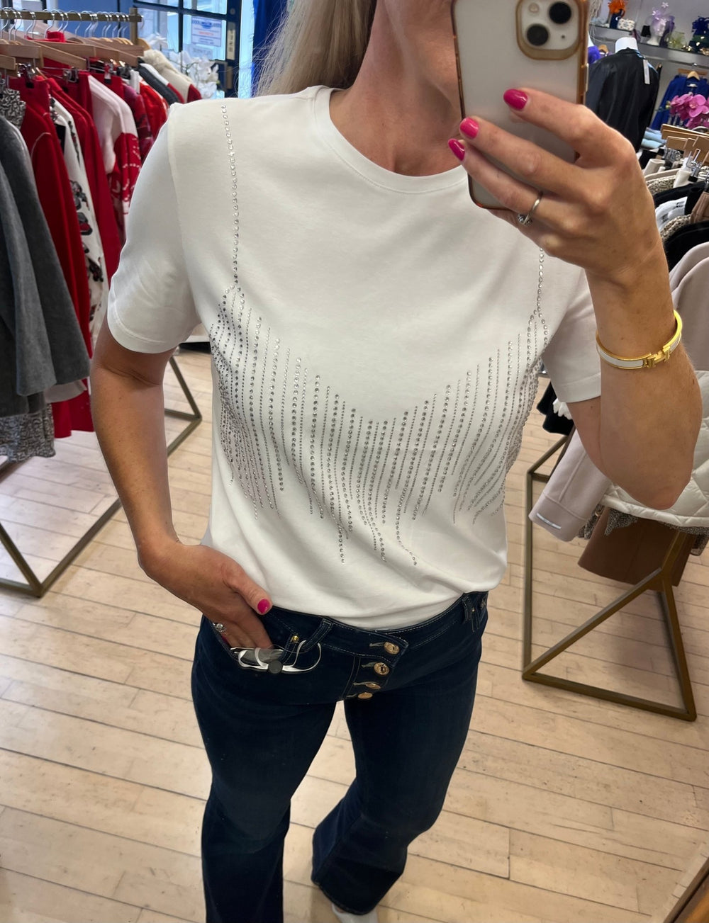Faye T-Shirt - Fracomina - Orchid Boutique