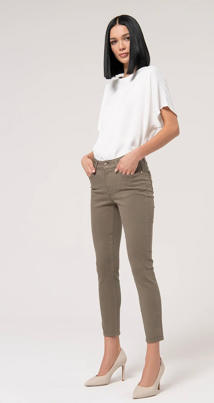Bella Bull Army Green - Fracomina - Orchid Boutique