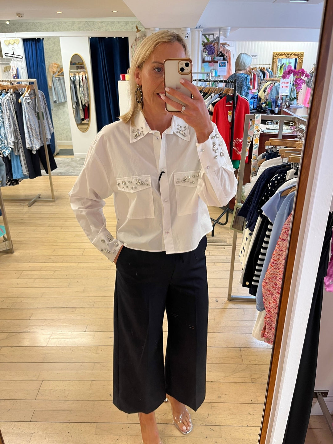 Tivoli White - Penny Black - Orchid Boutique