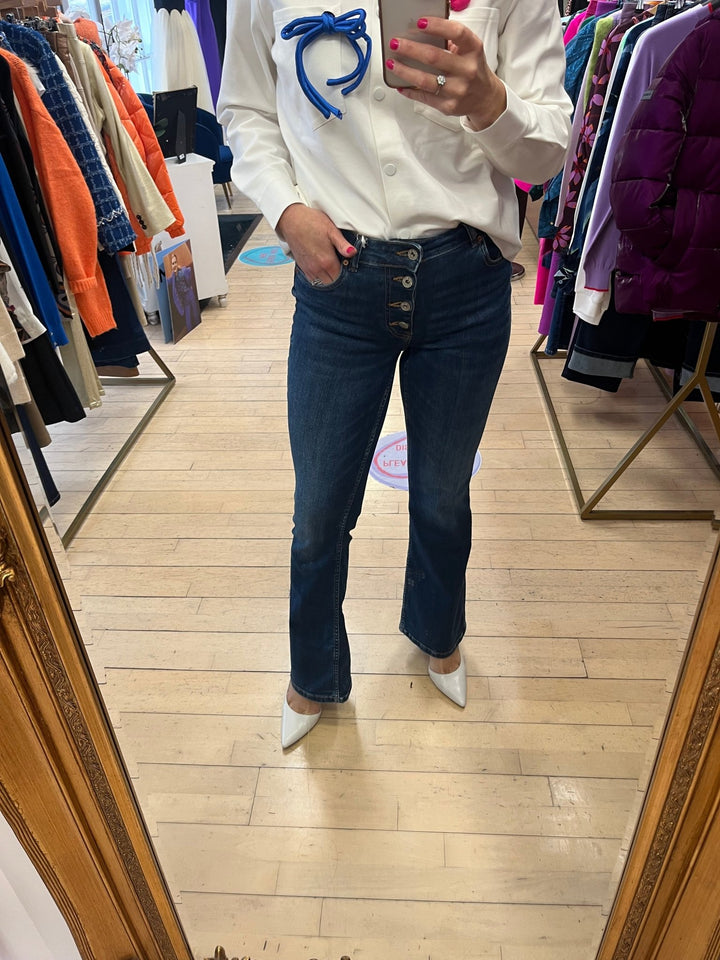 Sally Bootcut Jeans - Fracomina - Orchid Boutique