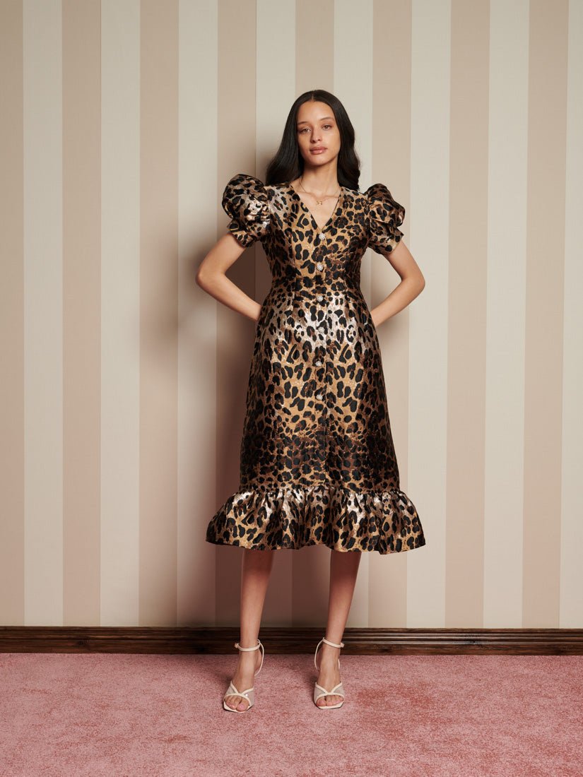 Jacquard Dresses Sister Jane Midi Dress Sister Jane FLORAISON 