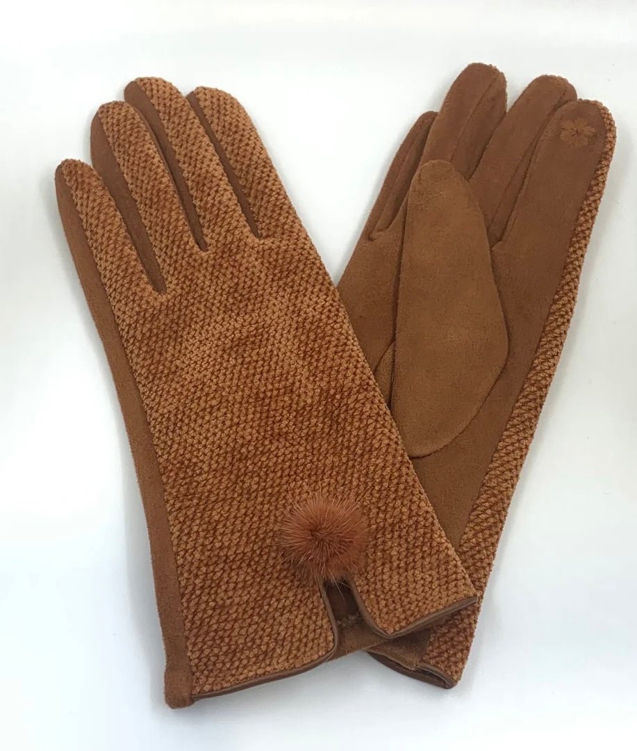 Tan Glove - Orchid Boutique - Orchid Boutique