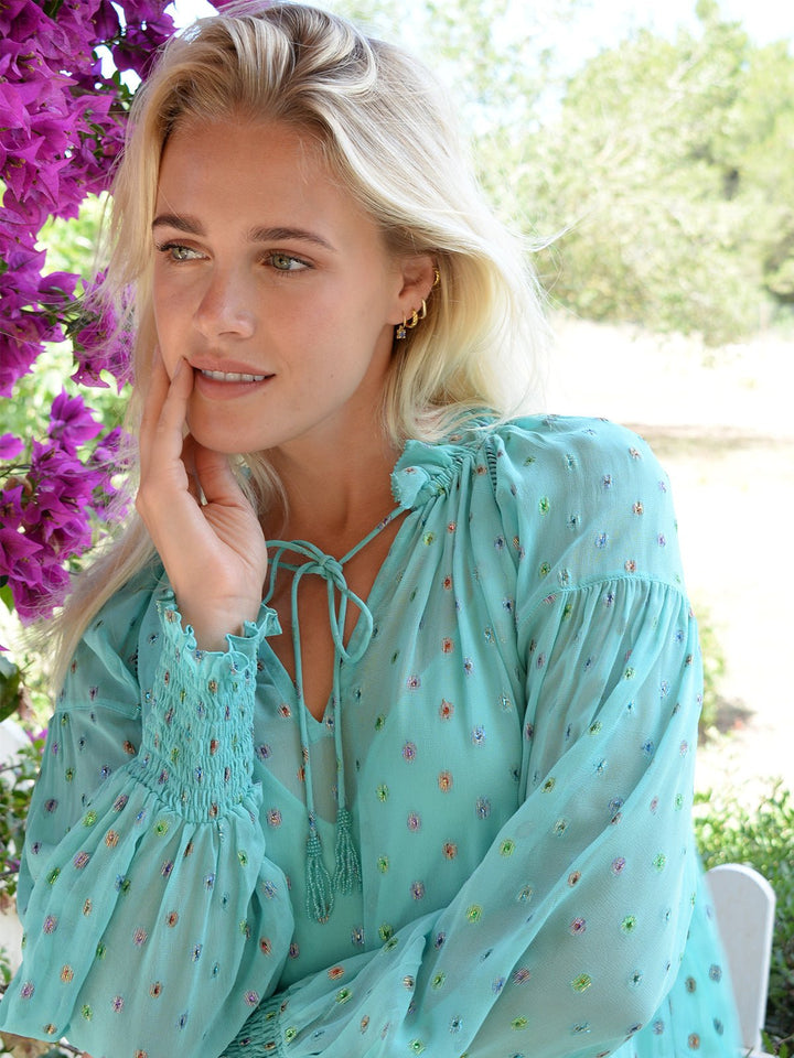 Georgia Teal - Stardust - Orchid Boutique