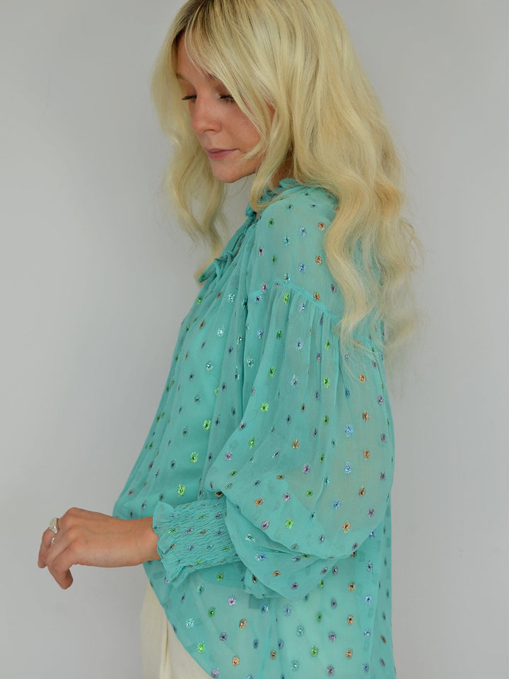 Georgia Teal - Stardust - Orchid Boutique