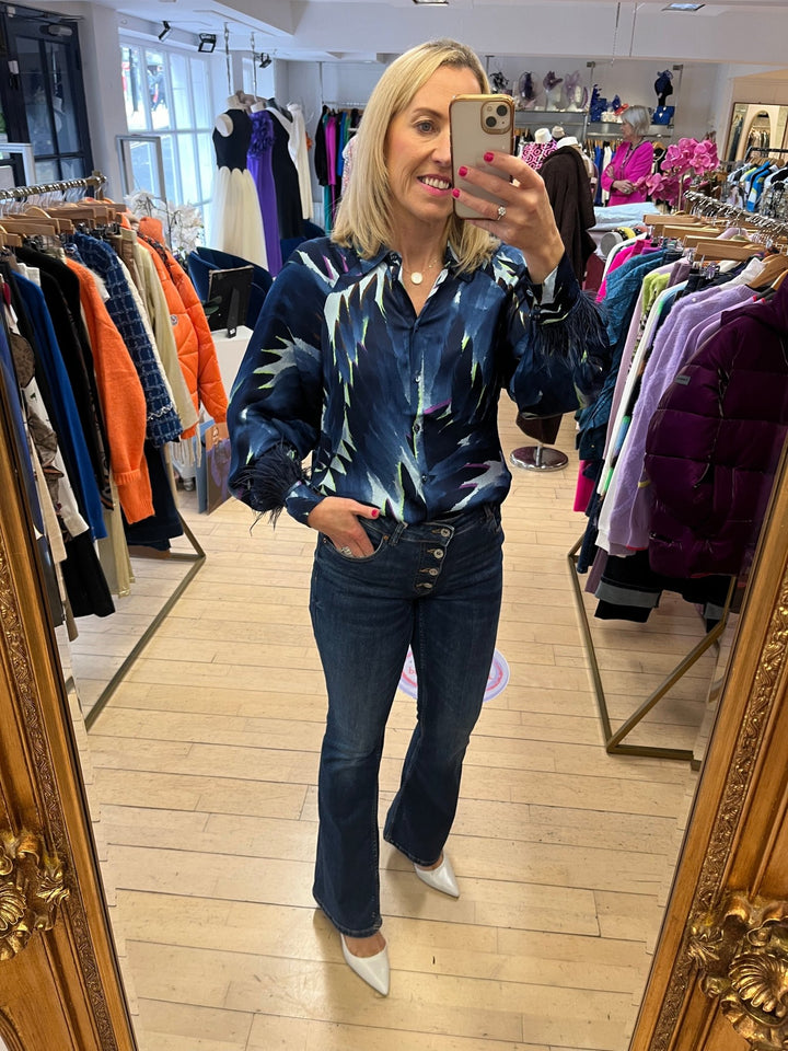Sally Bootcut Jeans - Fracomina - Orchid Boutique