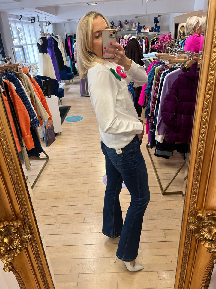 Sally Bootcut Jeans - Fracomina - Orchid Boutique