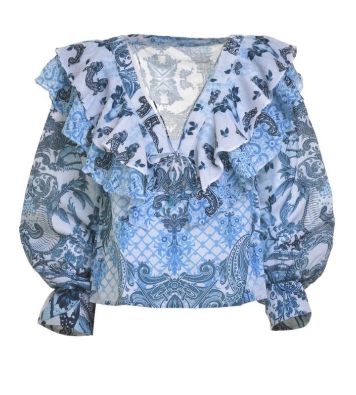 Iris Shirt - Ble Resort Collection - Orchid Boutique