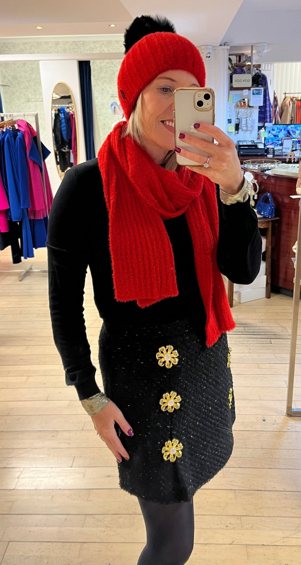 Maya Red Gift Set - Orchid Boutique - Orchid Boutique