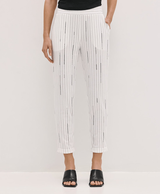 Rhinestone Trousers - Access - Orchid Boutique