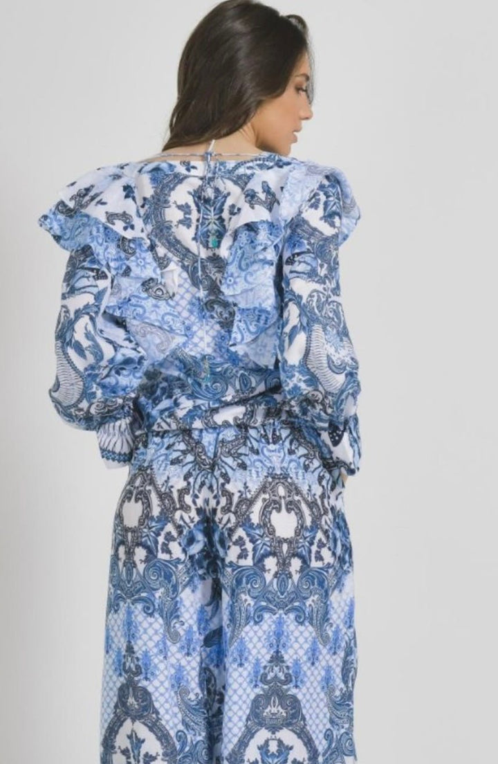 Iris Shirt - Ble Resort Collection - Orchid Boutique