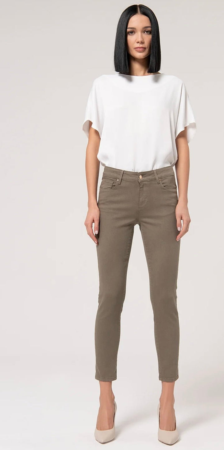 Bella Bull Army Green - Fracomina - Orchid Boutique