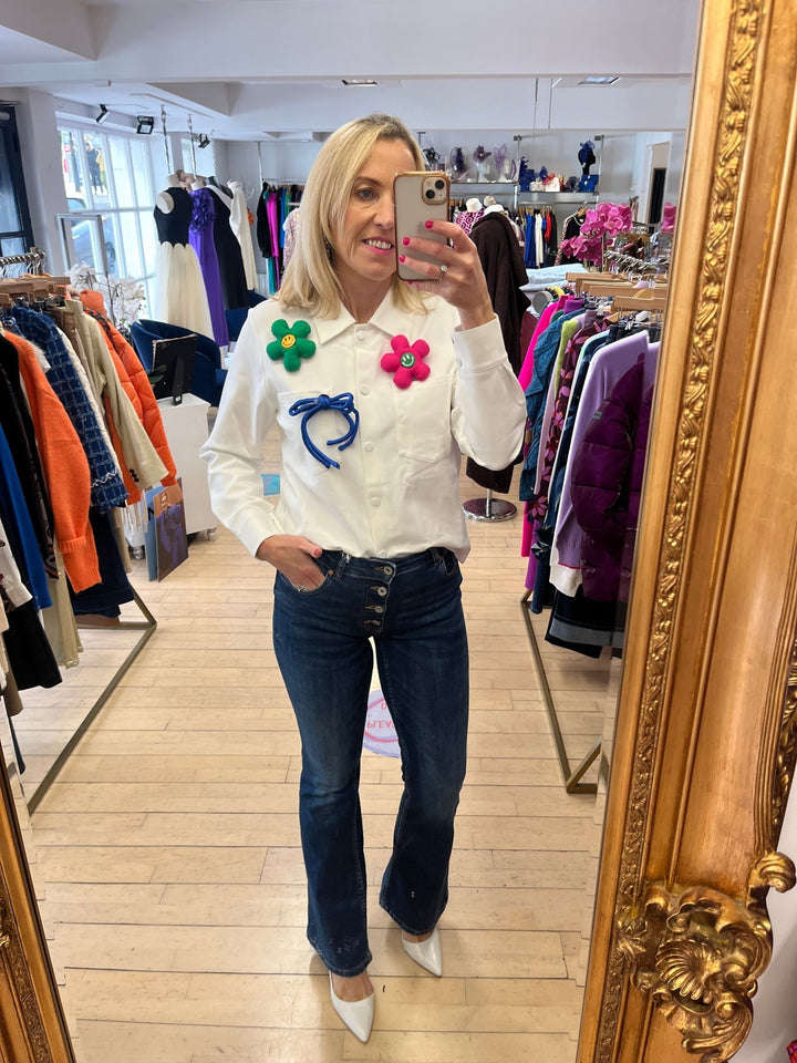 Sally Bootcut Jeans - Fracomina - Orchid Boutique
