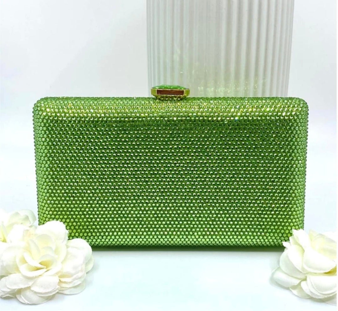 Green Clutch - Orchid Boutique - Orchid Boutique