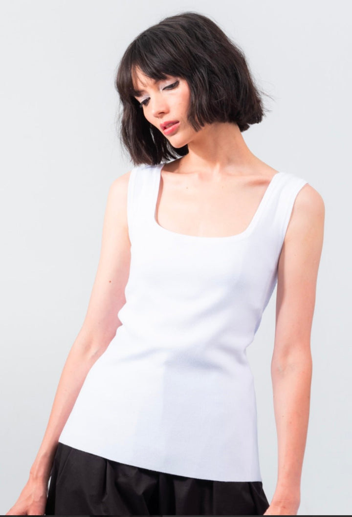 Fara White Reversible - Elena Wang - Orchid Boutique