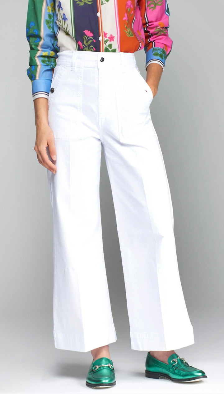 Noa White Jeans - Vilagallo - Orchid Boutique