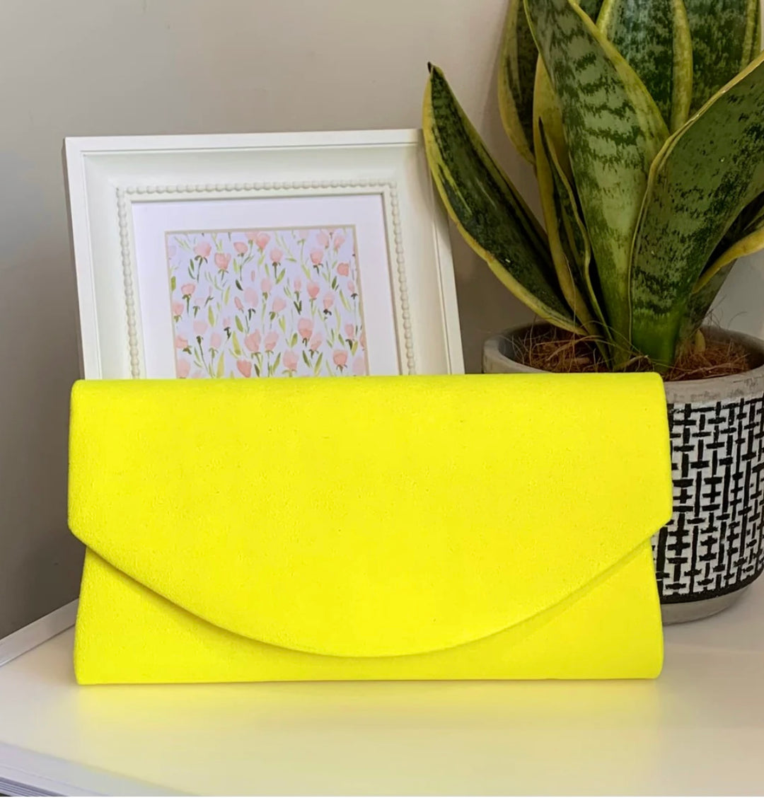 Citrus Yellow Clutch
