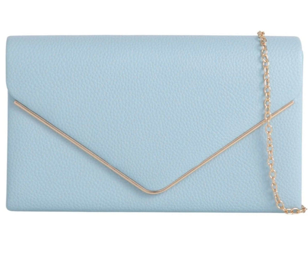 Sky Blue Clutch - Orchid Boutique - Orchid Boutique