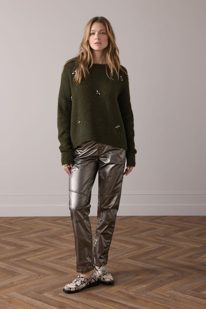 Dark Camo Knit - Summum - Orchid Boutique