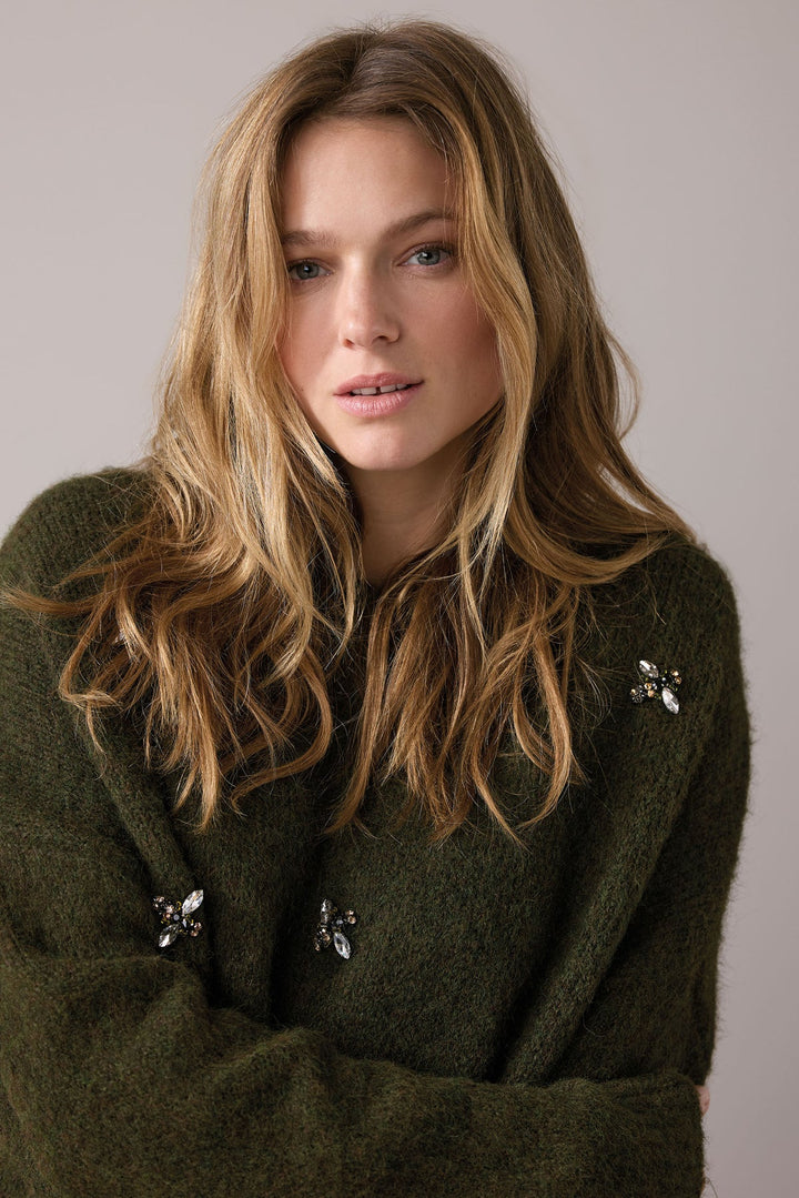 Dark Camo Knit - Summum - Orchid Boutique