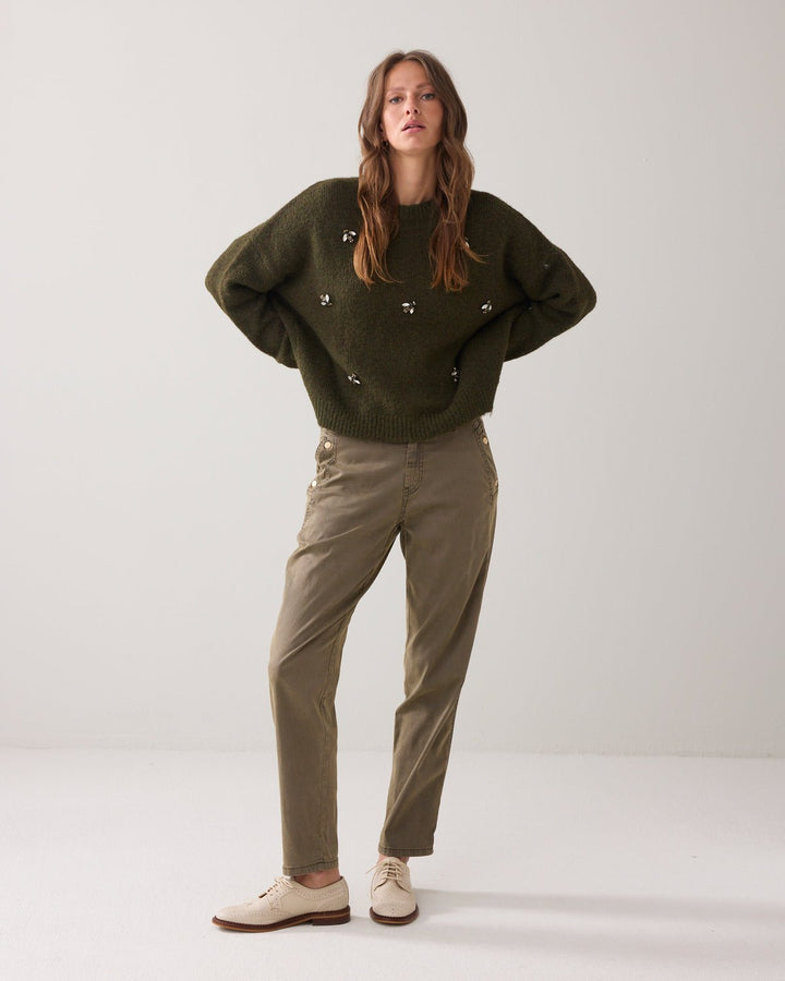 Dark Camo Knit - Summum - Orchid Boutique