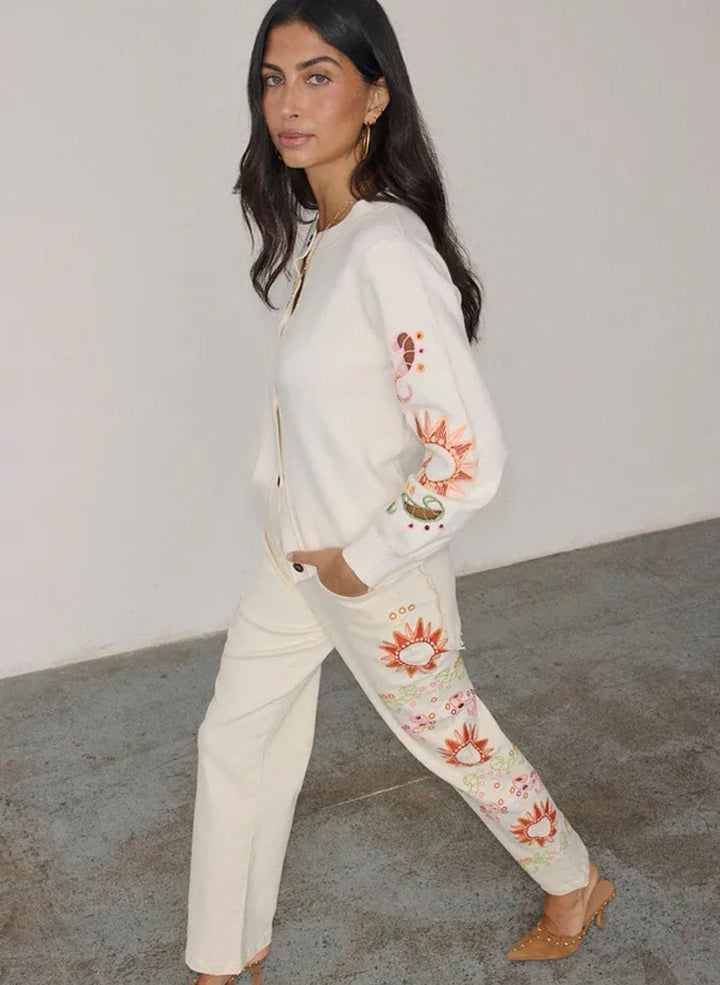 Cream Enchanted Cardigan - Never Fully Dressed - Orchid Boutique