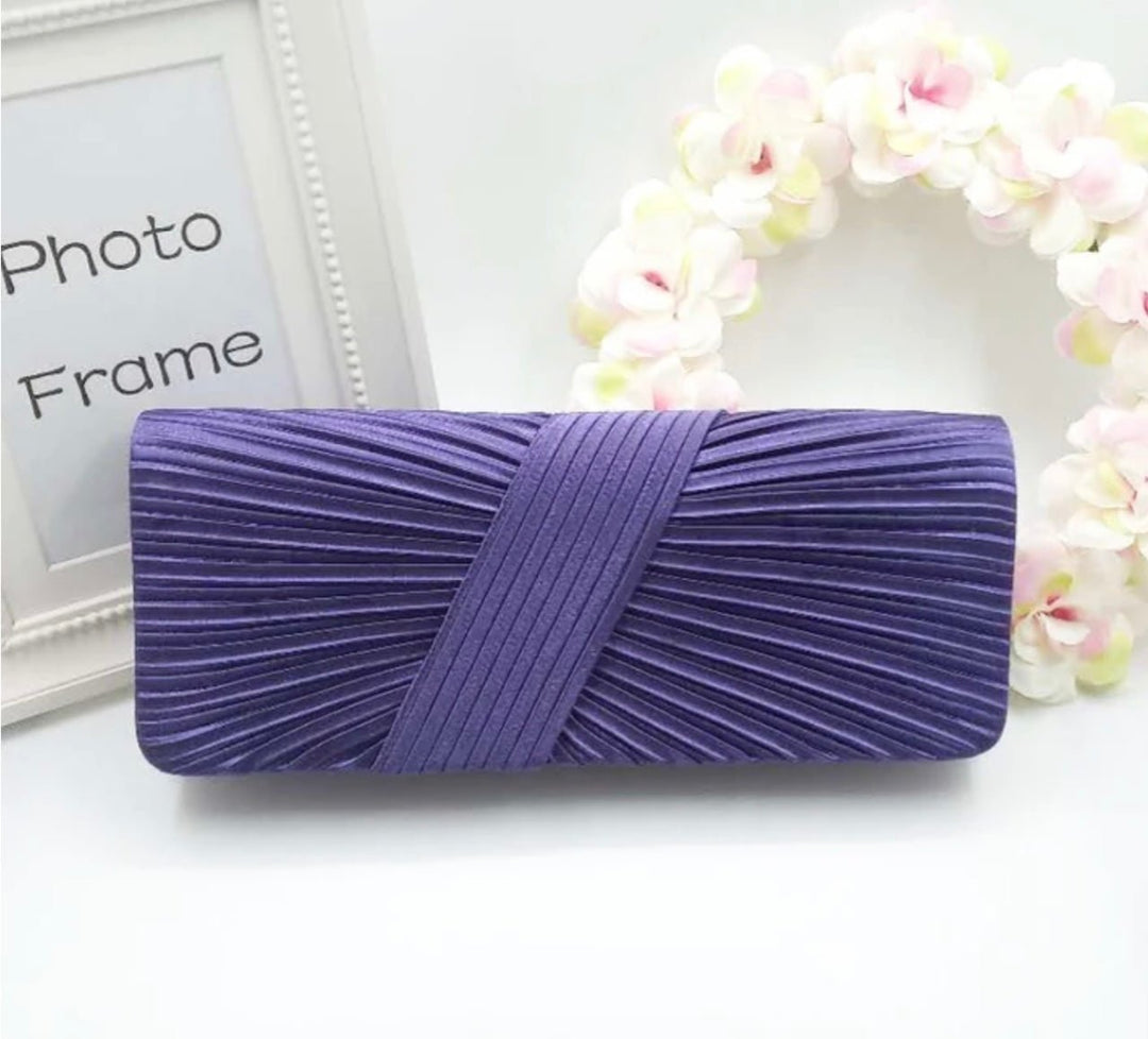 Purple Clutch - Orchid Boutique - Orchid Boutique