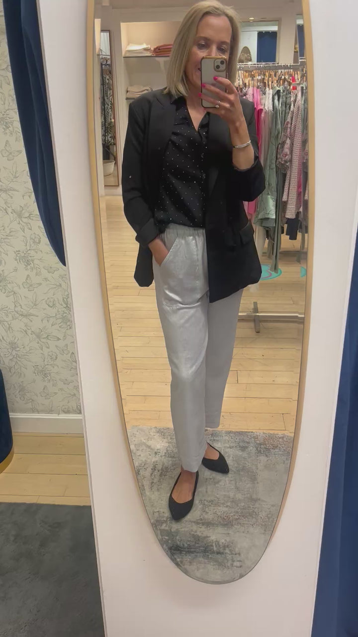 Tia Silver Pants