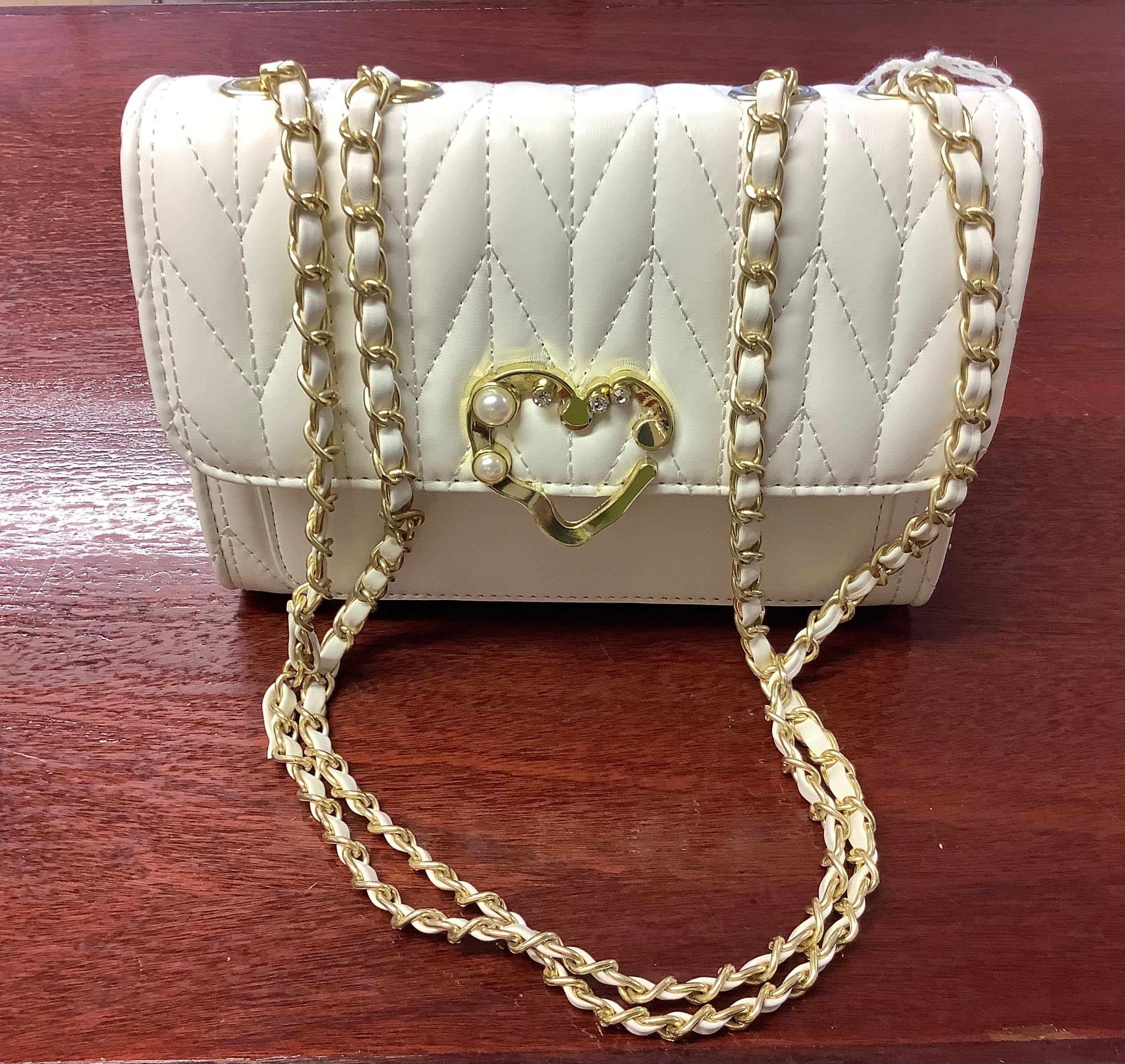 Cream Handbag | Orchid Boutique | Orchid Boutique