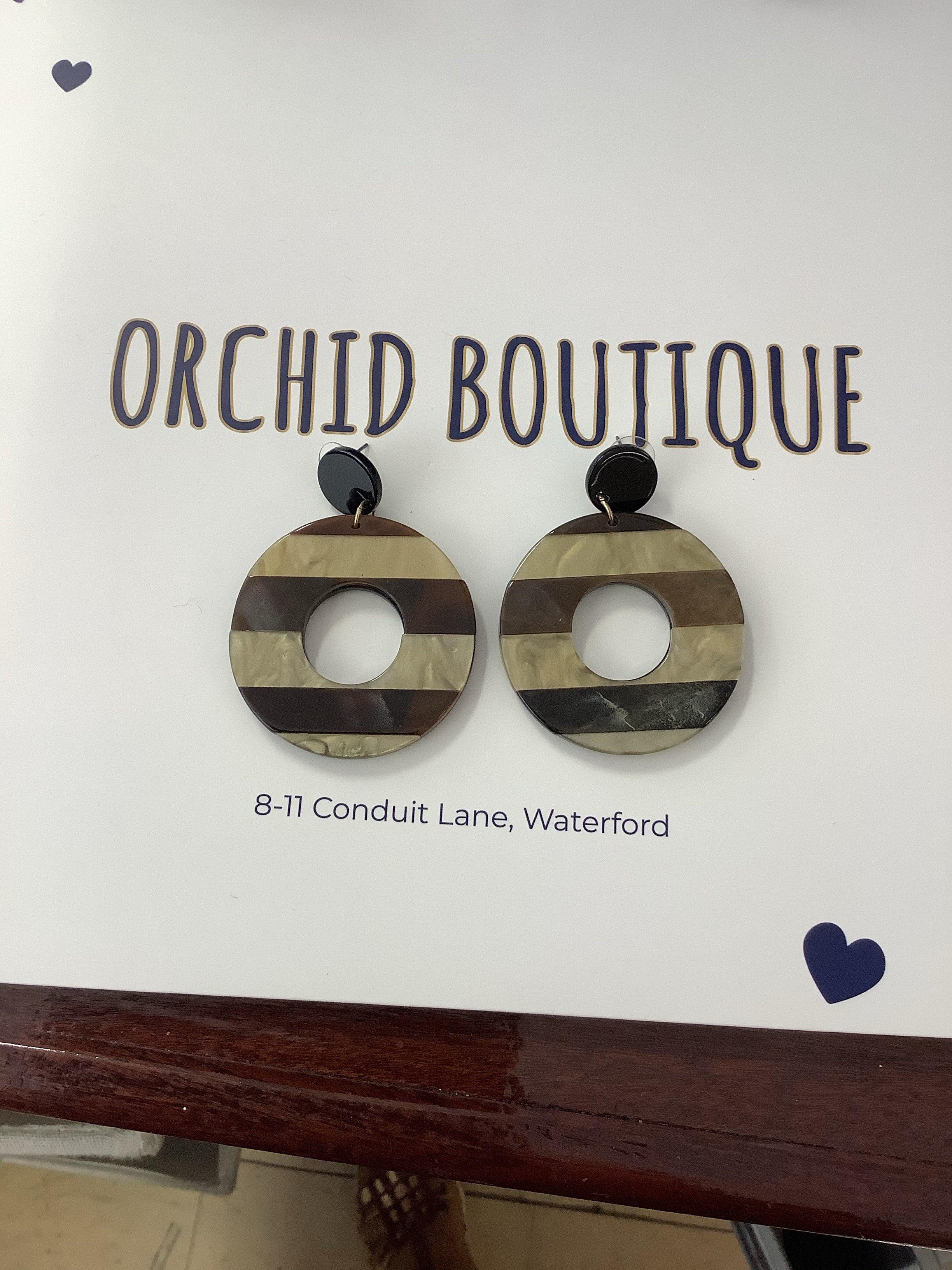 Monochrome Earrings | Orchid Boutique | Orchid Boutique