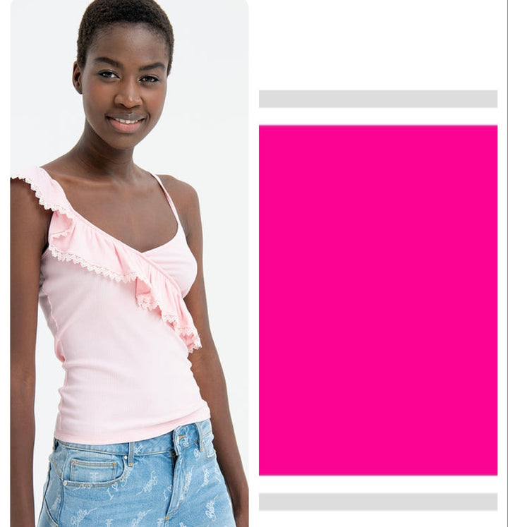 Fi Pink Tank - Fracomina - Orchid Boutique
