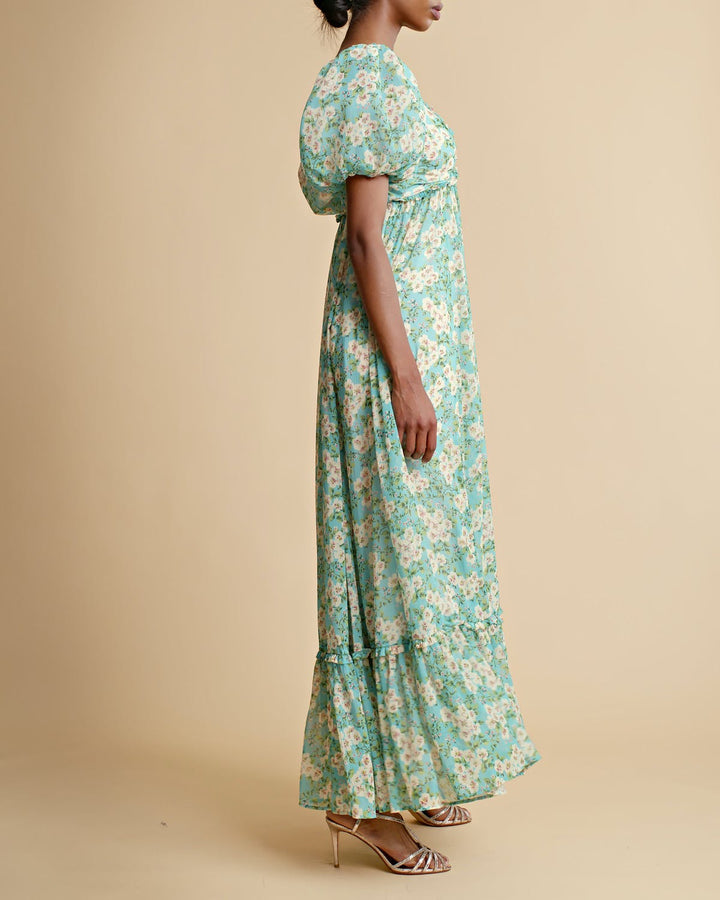 Chiffon Puffed Dress - byTiMo - Orchid Boutique