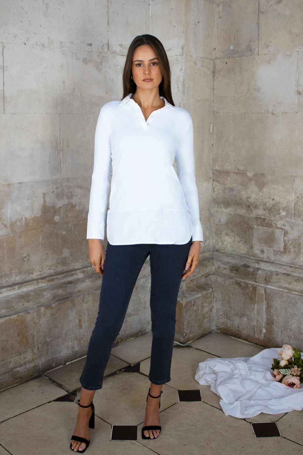 Fenty Layering Shirt White | No2moro | Orchid Boutique