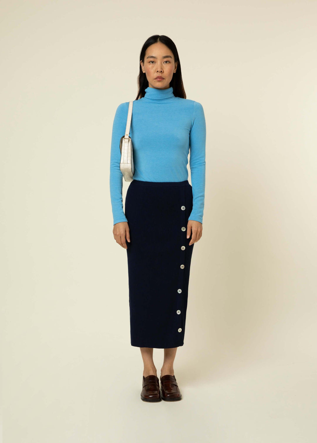 Carmilto Openback Turtleneck - FRNCH - Orchid Boutique