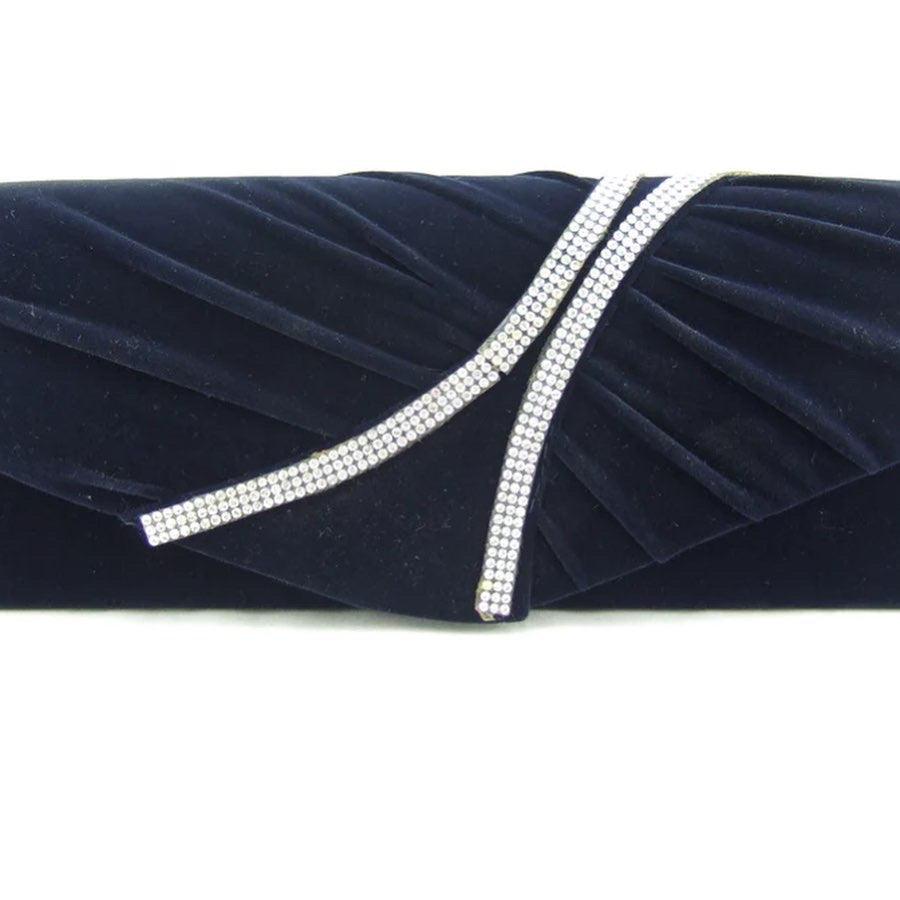 French Navy Clutch Bag | Orchid Boutique | Orchid Boutique