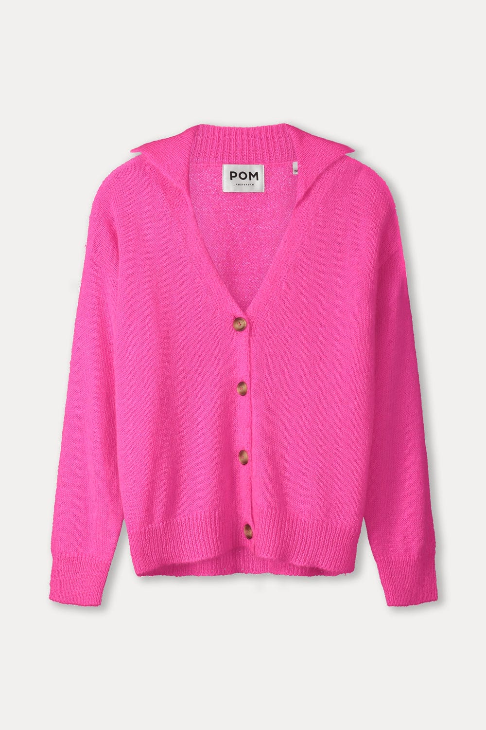 Dashing Pink Cardigan - POM Amsterdam - Orchid Boutique