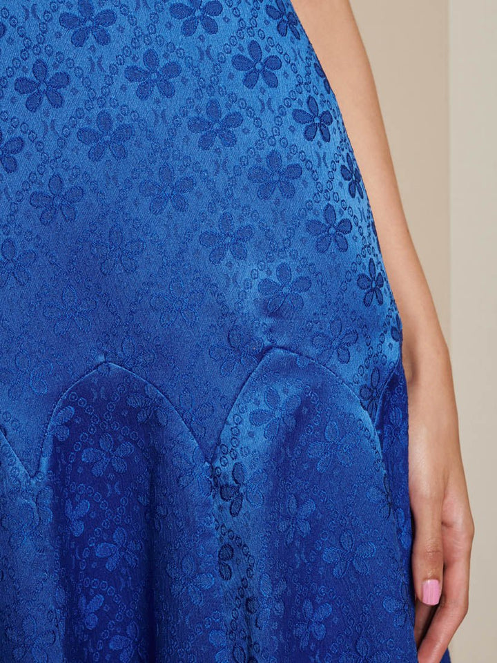 Oriel Jacquard Midi Dress