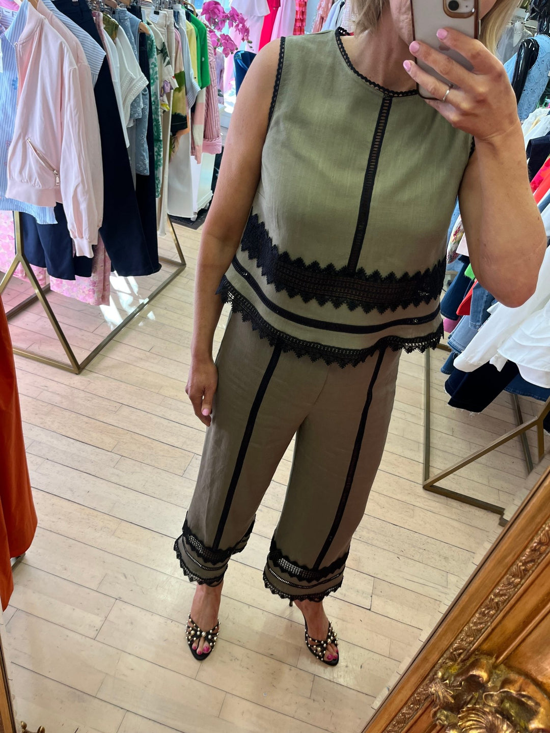 Lyn Khaki - Arggido - Orchid Boutique
