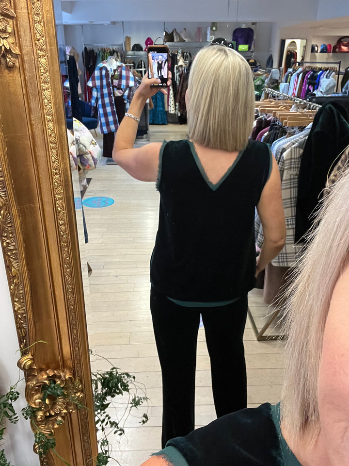 Victoria Velvet Top
