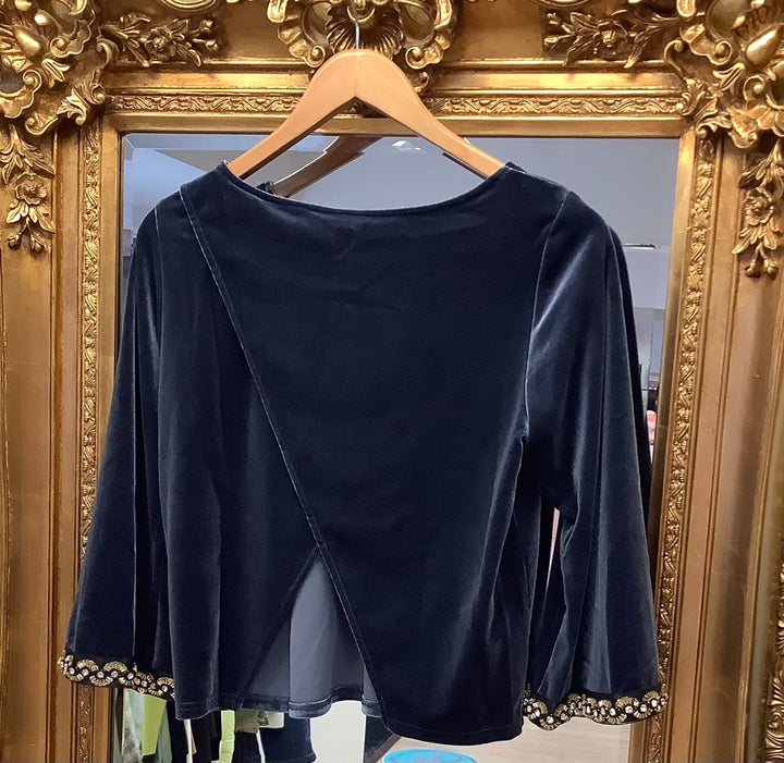 Forgotten Top Blue - Traffic People - Orchid Boutique