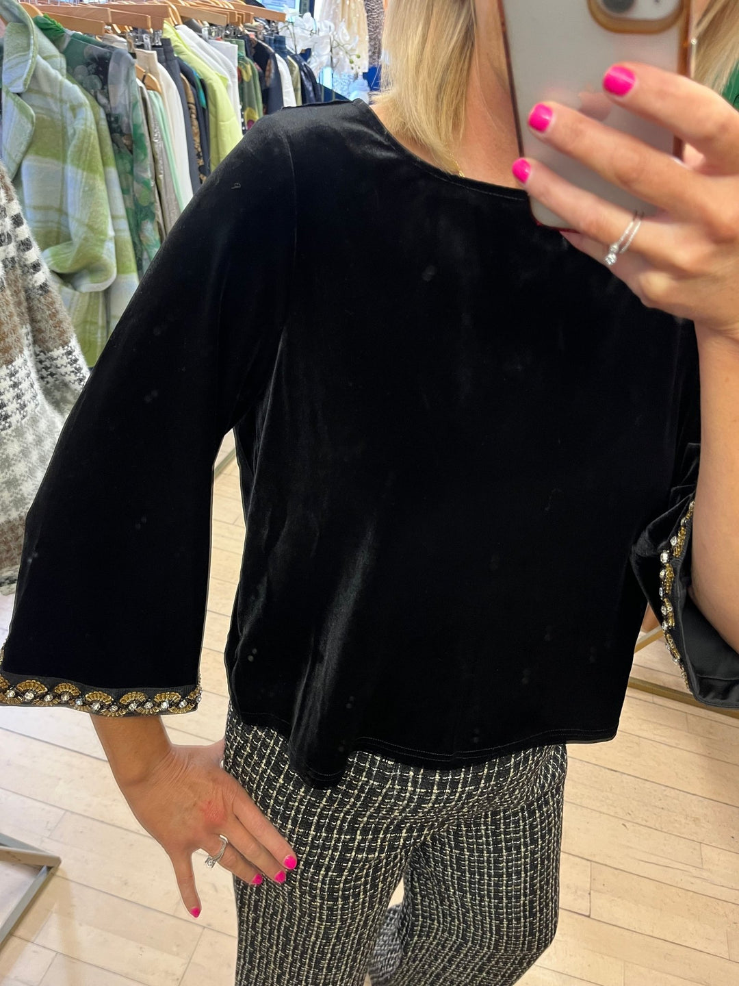 Forgotten Top Black - Traffic People - Orchid Boutique