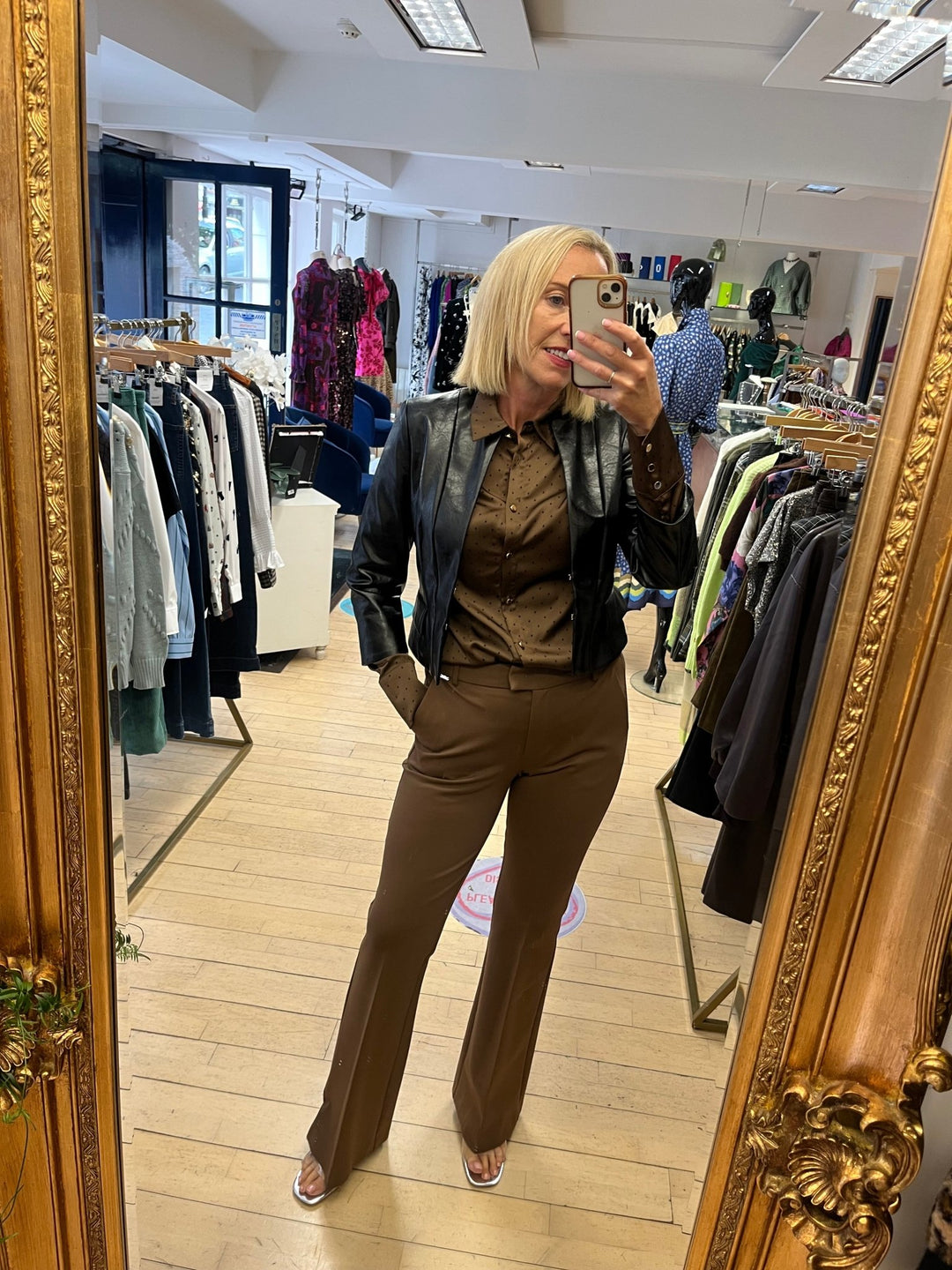 Bootcut Black - Fracomina - Orchid Boutique