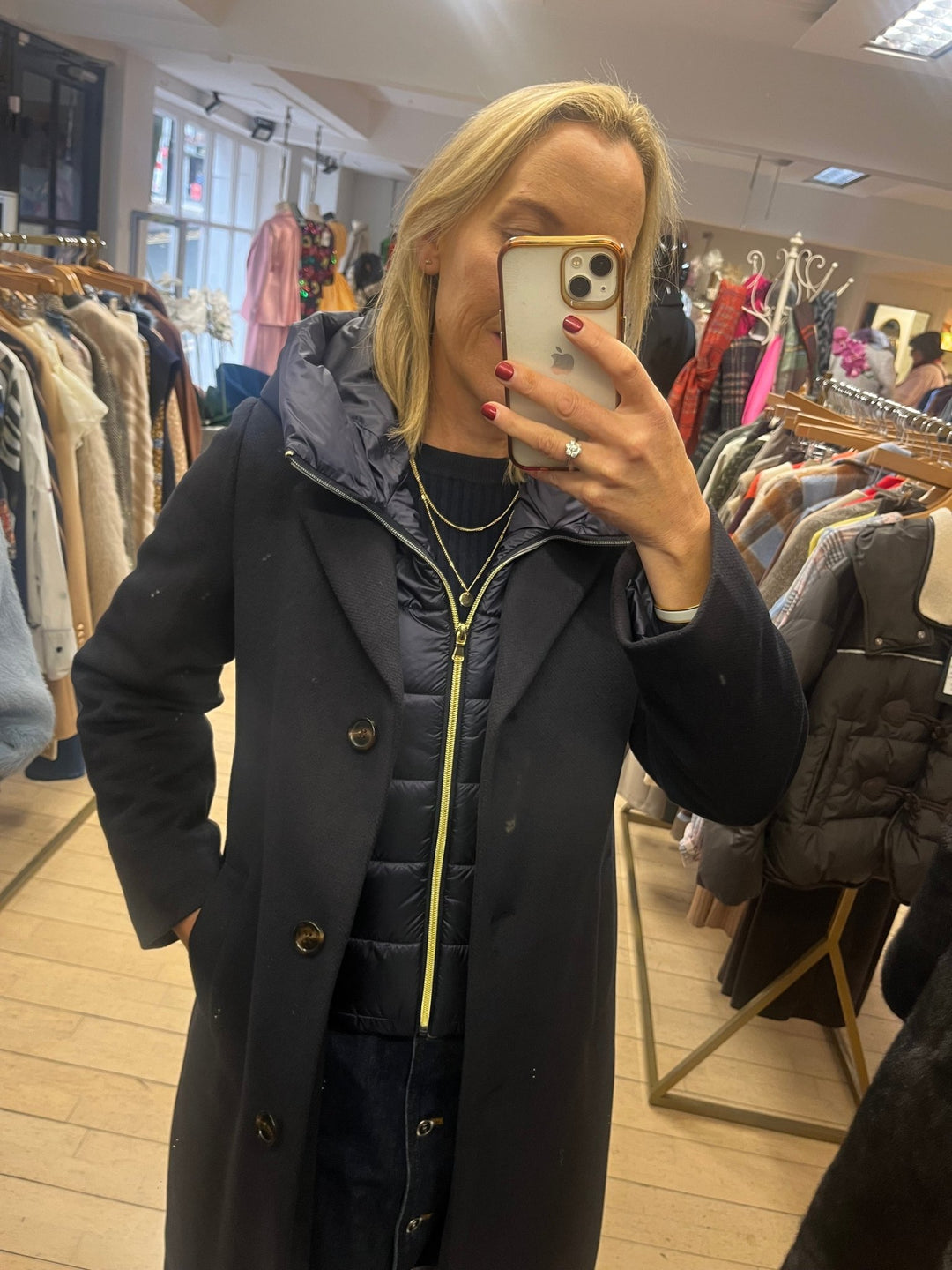 Desidero Navy - Emme - Orchid Boutique