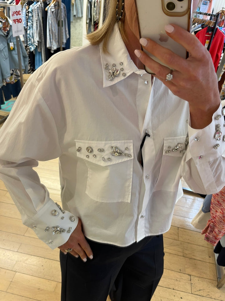 Tivoli White - Penny Black - Orchid Boutique