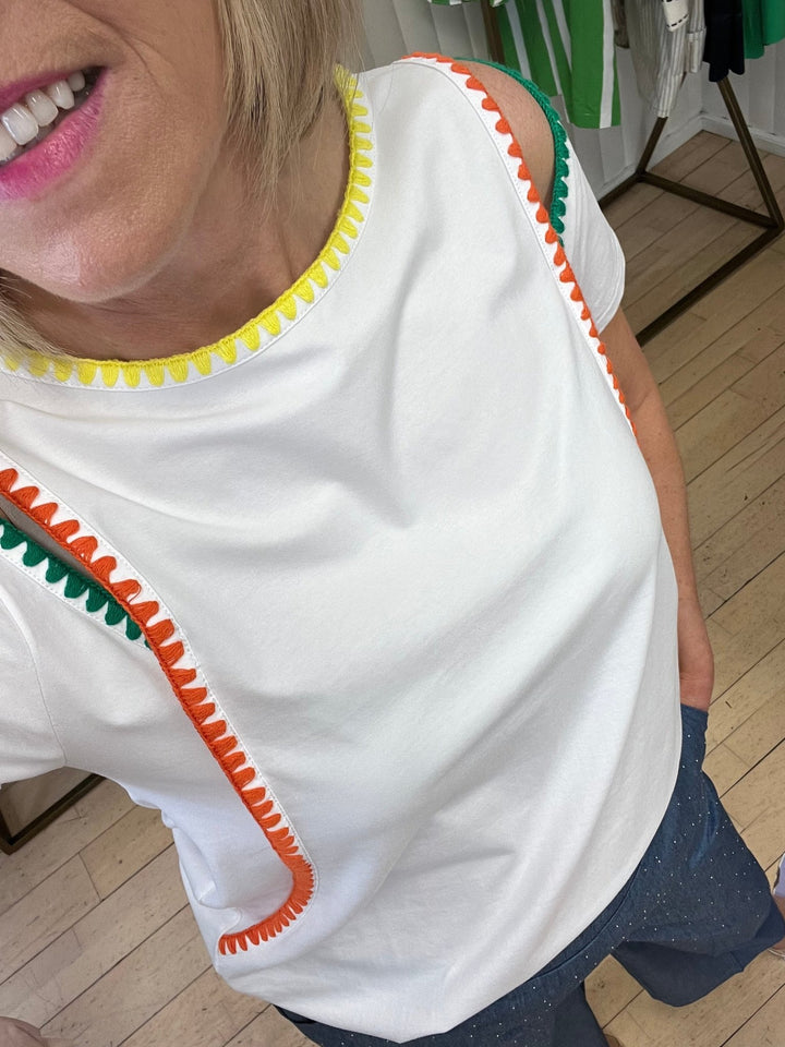 Bianco Tee - Zoe - Orchid Boutique