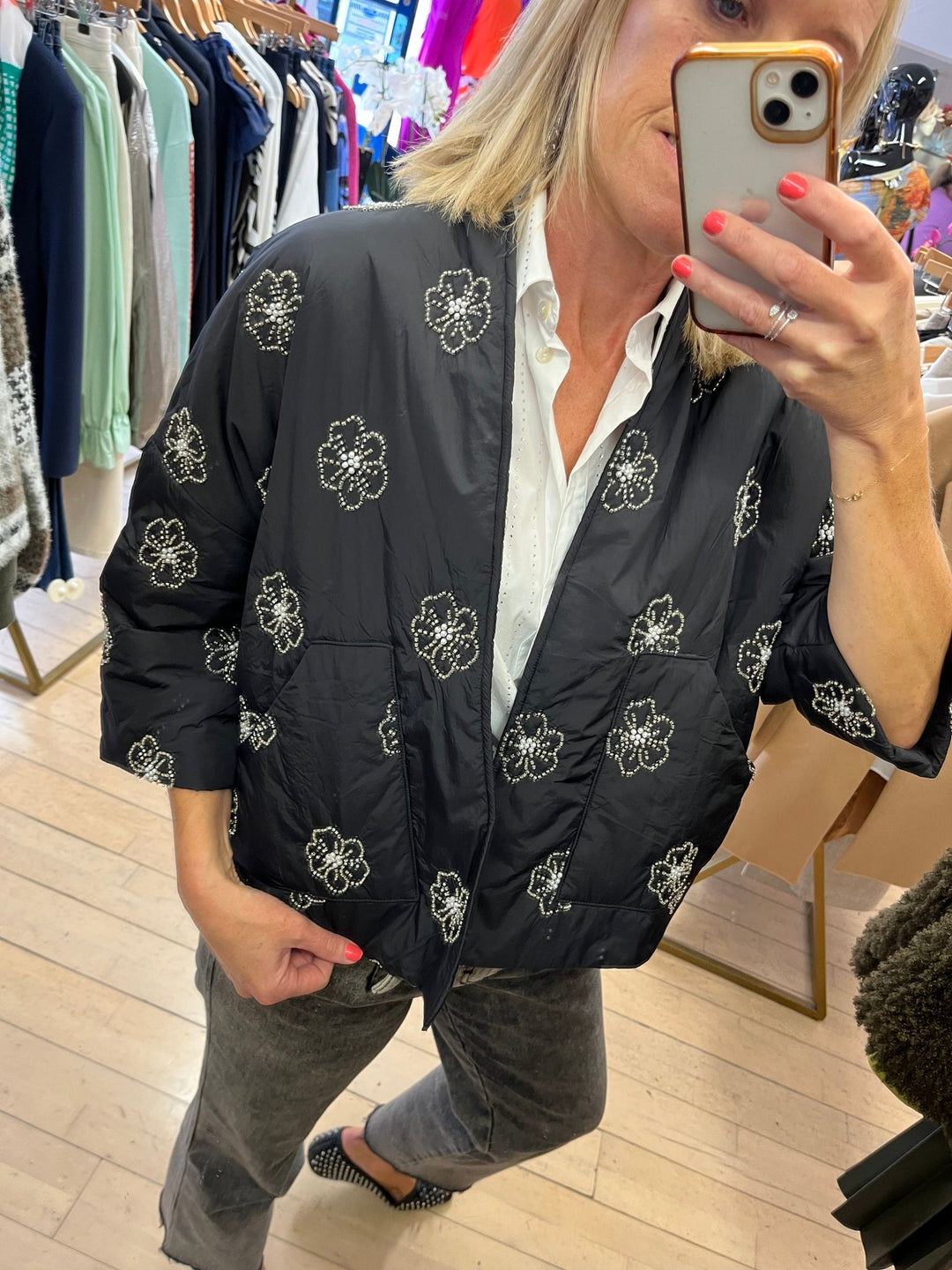 Shrug Jacket - Traffic People - Orchid Boutique