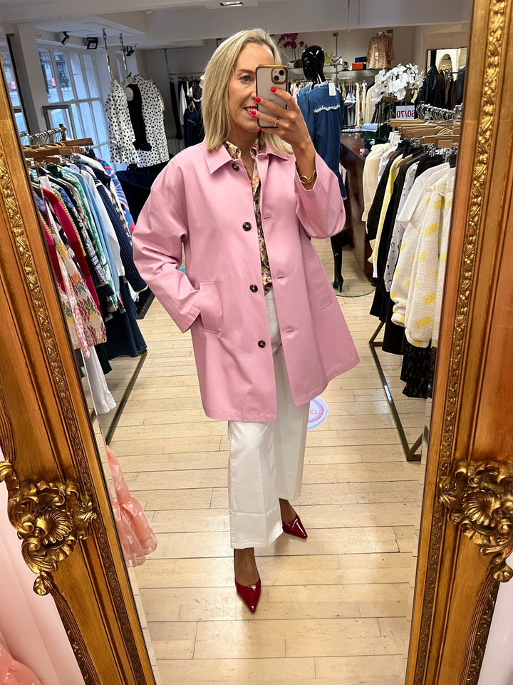 Valle Raincoat Pink - Emme - Orchid Boutique