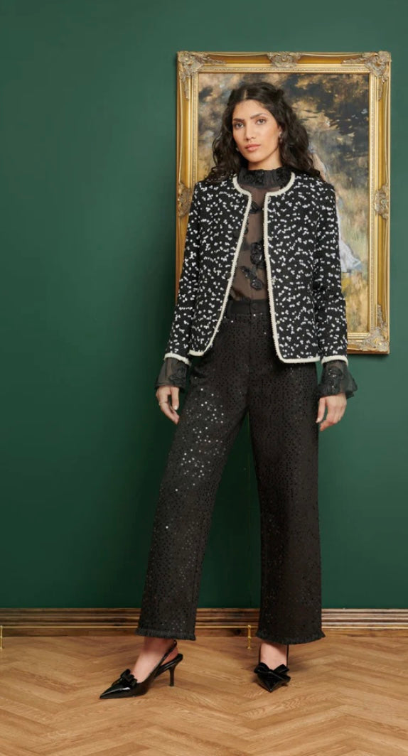Renoir Embellished Tweed Jacket