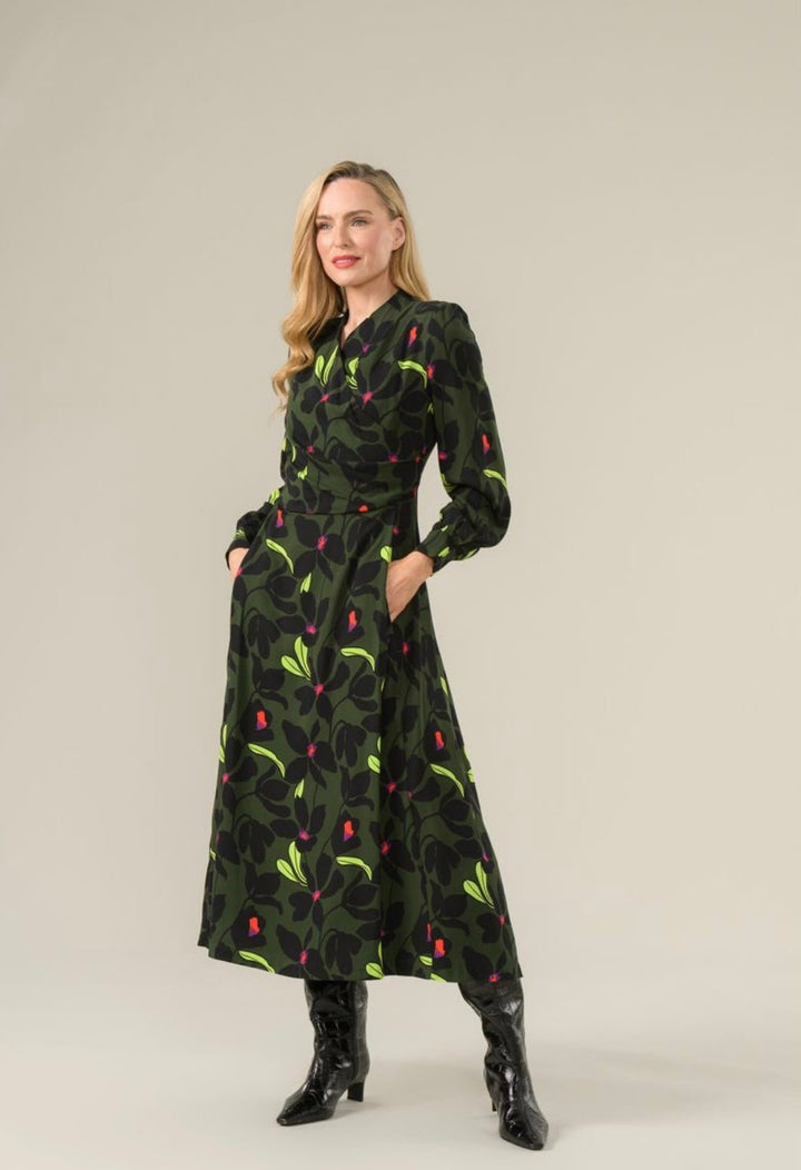 Agnes Black Flower - Caroline Kilkenny - Orchid Boutique