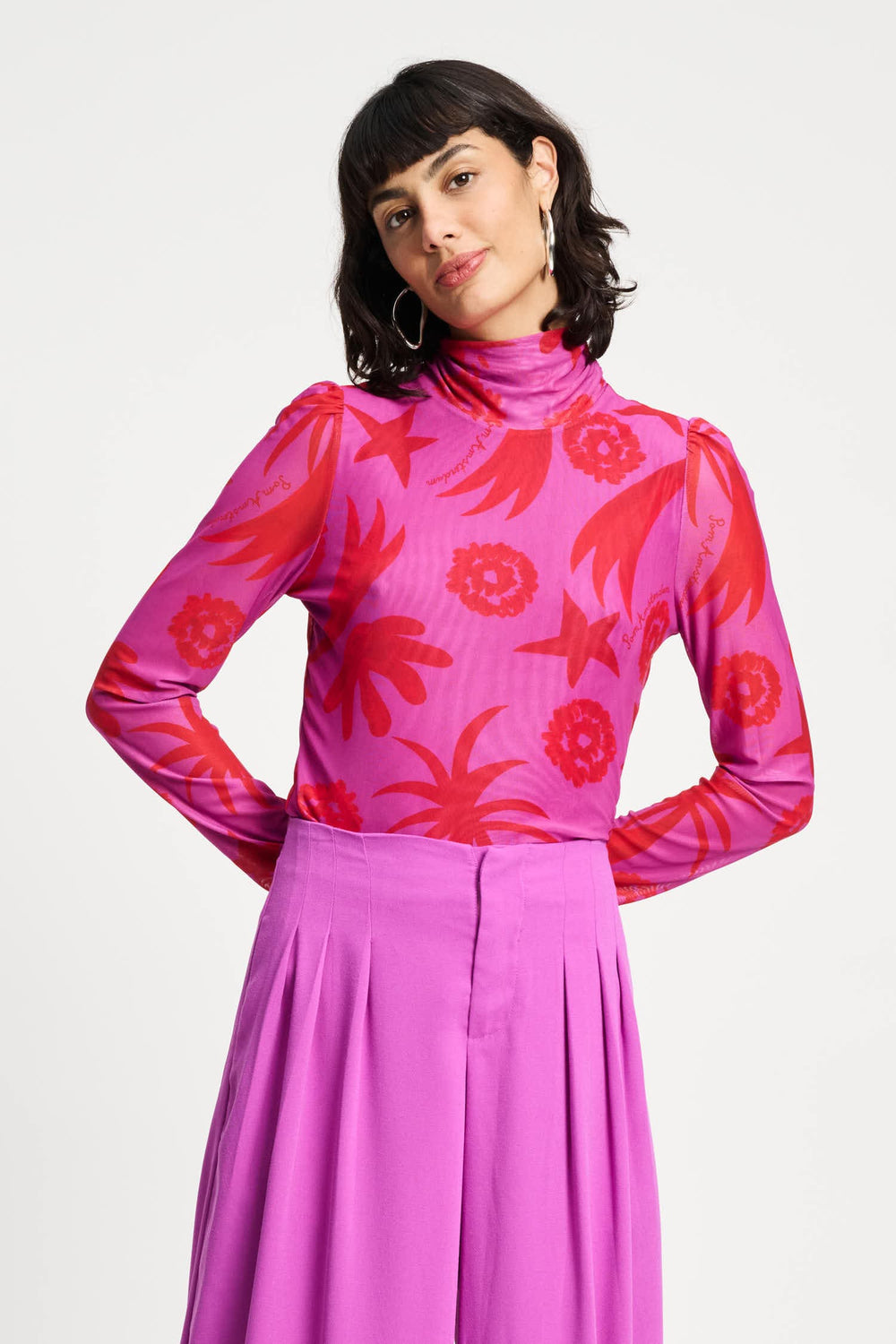 TURTLENECK SPLASHING FIREWORKS - POM Amsterdam - Orchid Boutique